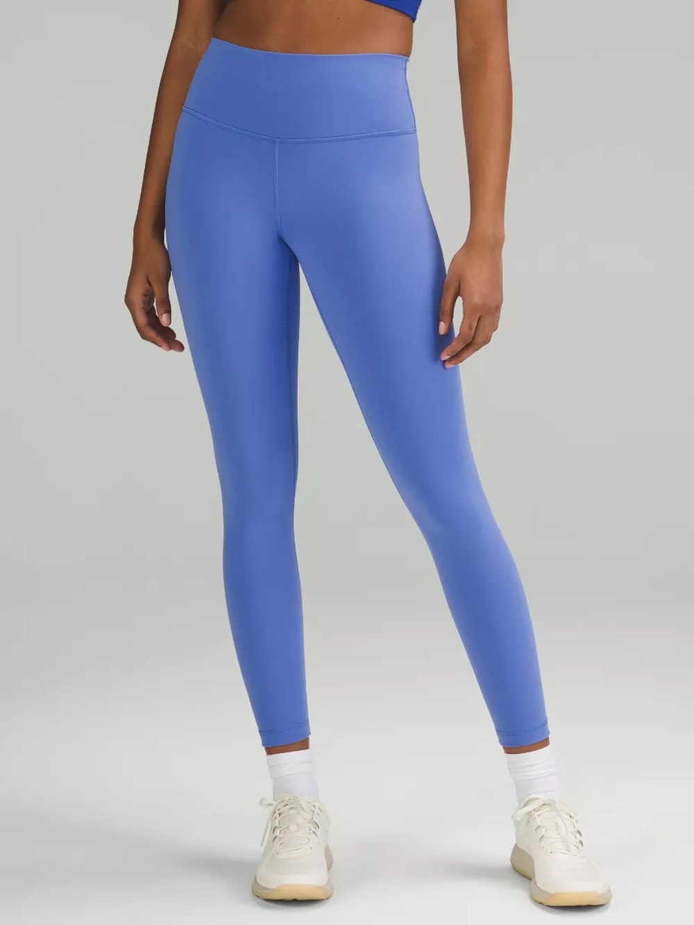 Lululemon Wunder Train HR Tight Size 6 Cropped 23" Leggings Wild Indigo